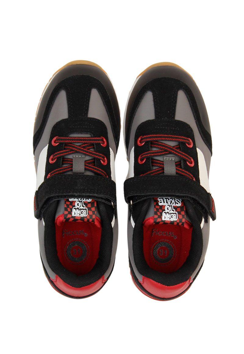 Zapatilla sport jogging velcro elástico w24 niño 934-2