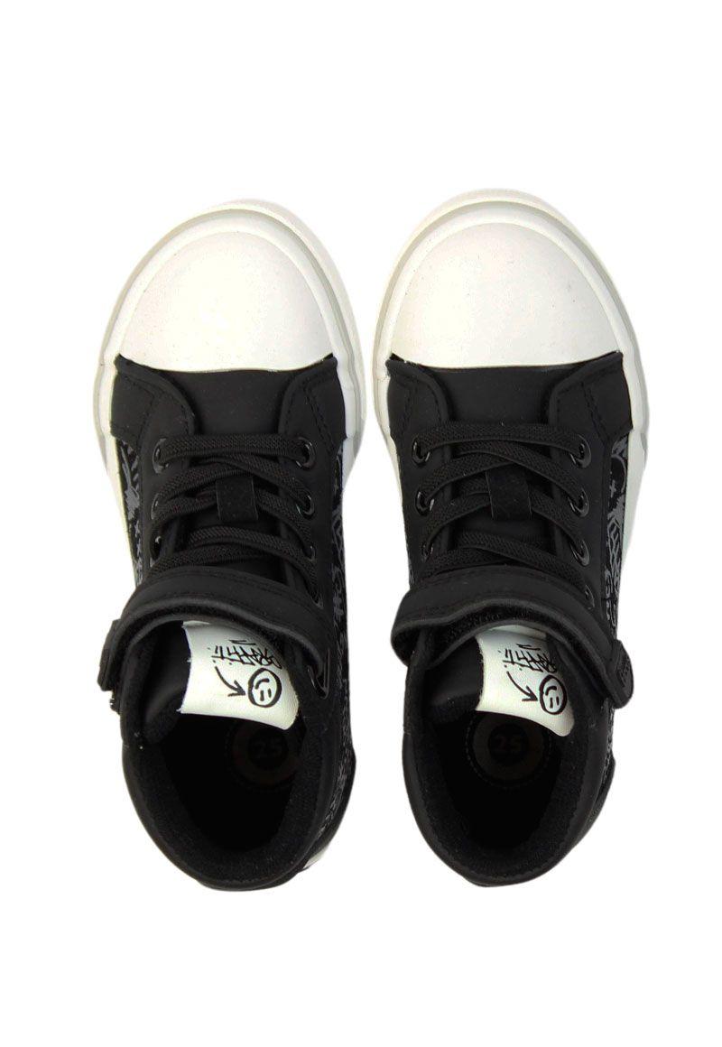 Zapatilla urbana caña velcro elástico andante niño 873-2