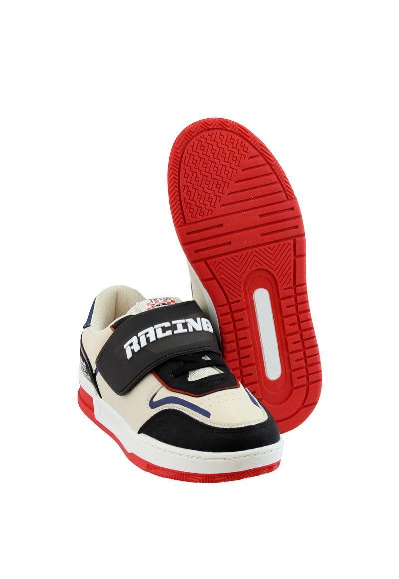 Zapatilla led velcro elástico junior niño 928-3