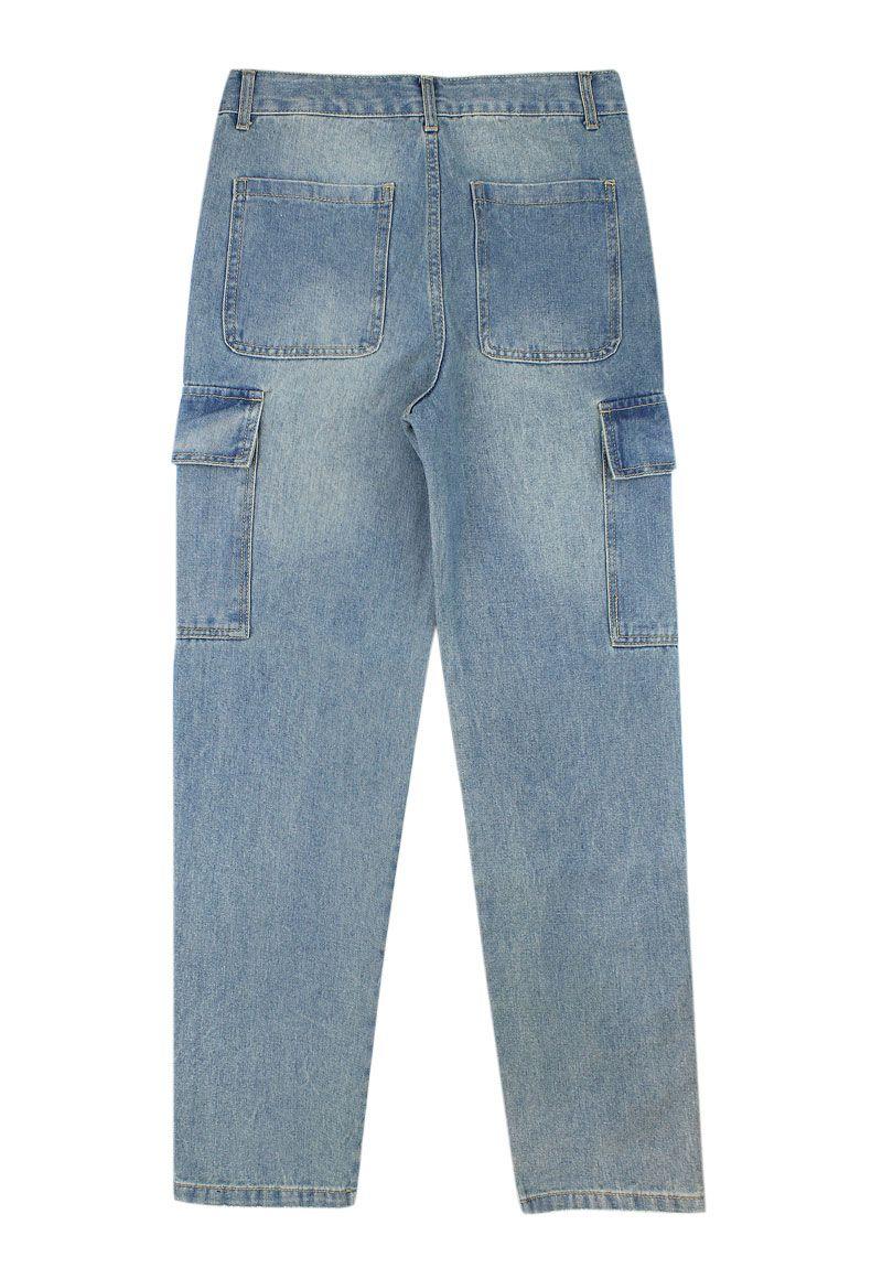 Jeans teens niño cargo squad 420-1