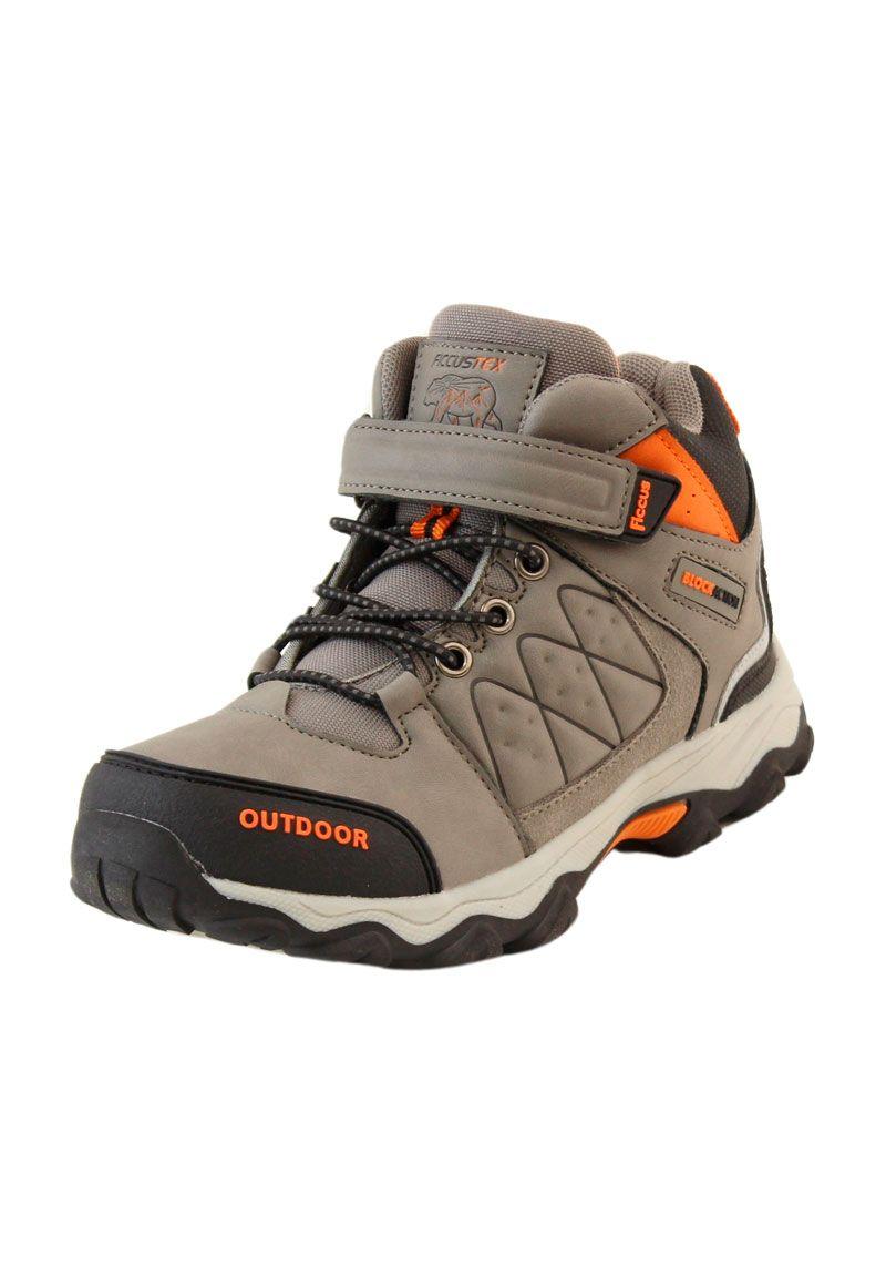 Zapatilla outdoor caña velcor elástico ficcustex w24 niño 936-1