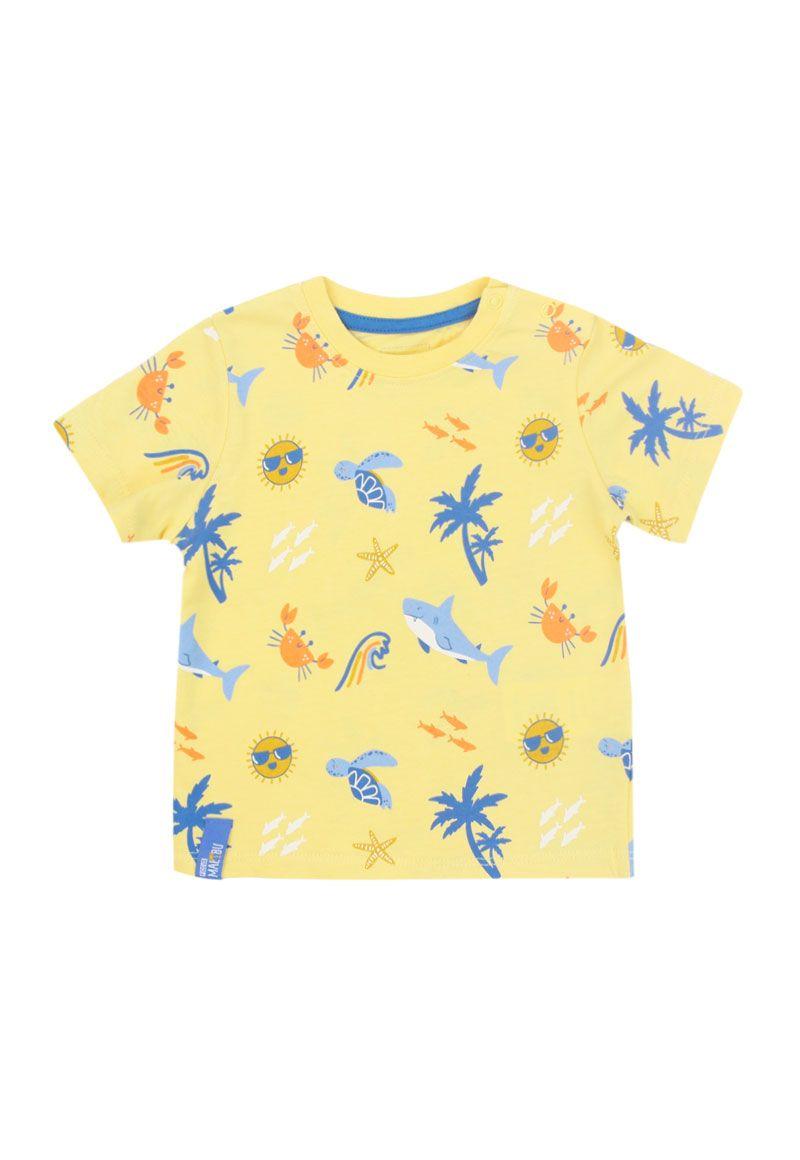 Polera bebé niño estampado malibu 147-0