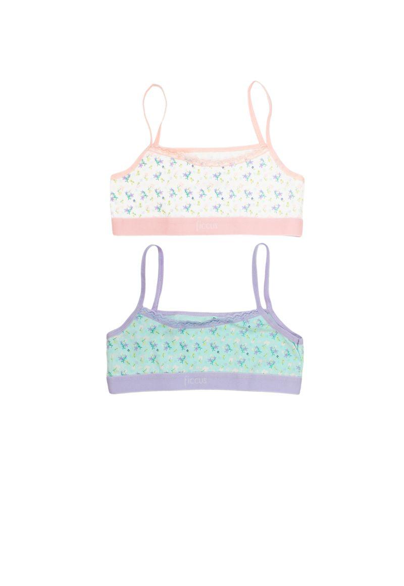 Pack doble sosten kids niña 652b-0