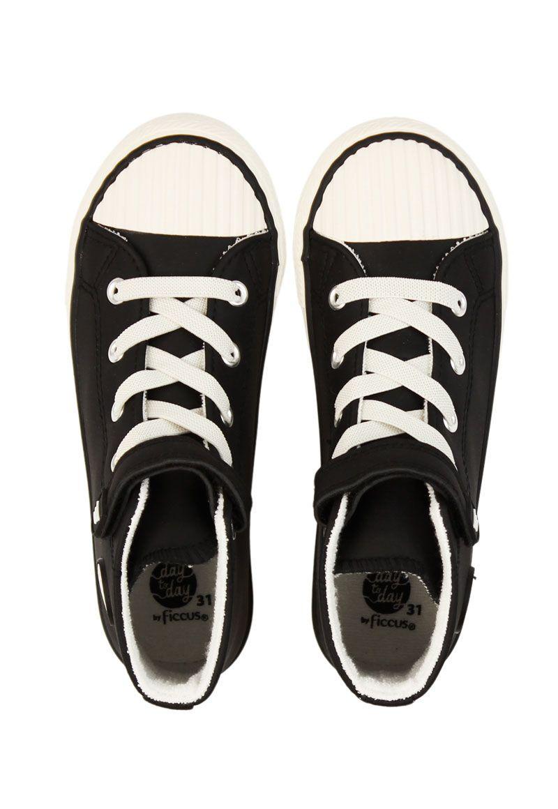 Zapatilla day to day caña velcro elástico niño 943 W24b-1