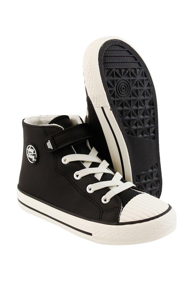 Zapatilla day to day caña velcro elástico niño 943 W24b-2