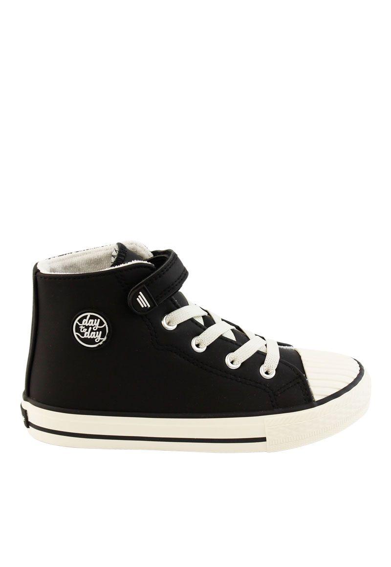 Zapatilla day to day caña velcro elástico niño 943 W24b-3