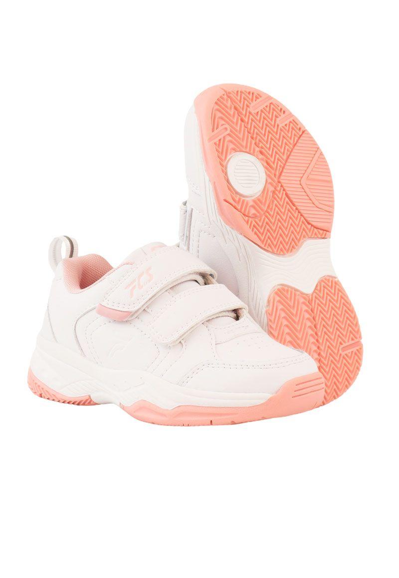 Zapatilla escolar fcs  2 velcros niña 916-3