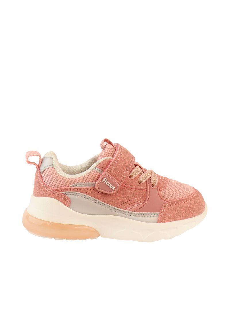 Zapatilla sport velcro elástico principiante niña 824-0