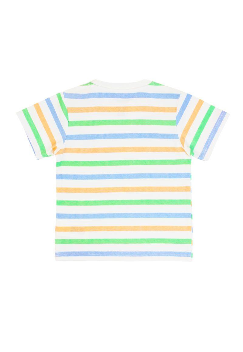 Polera bb niño listada holiday 148n-1