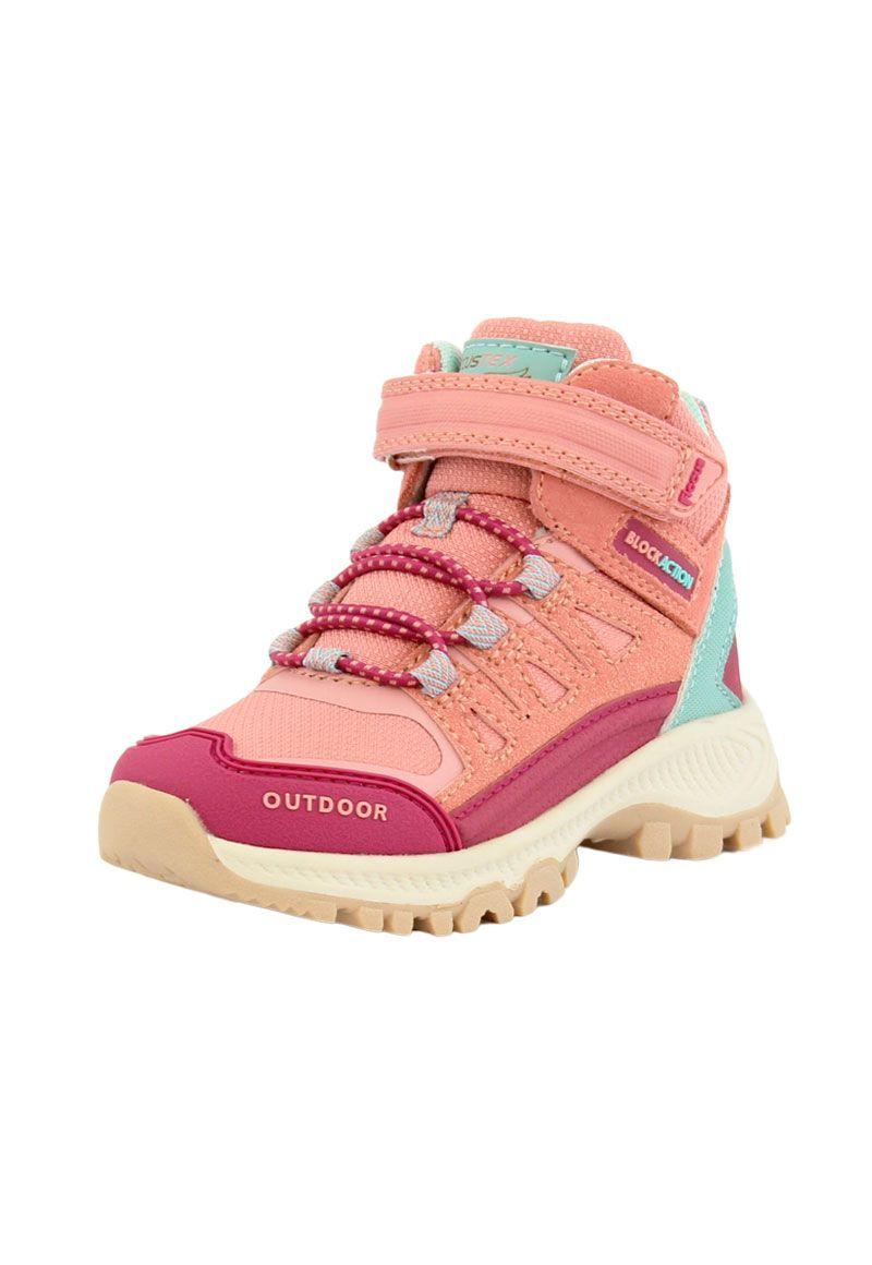 Zapatilla ficcustex block action caña velcro elástico kids niña 852-1
