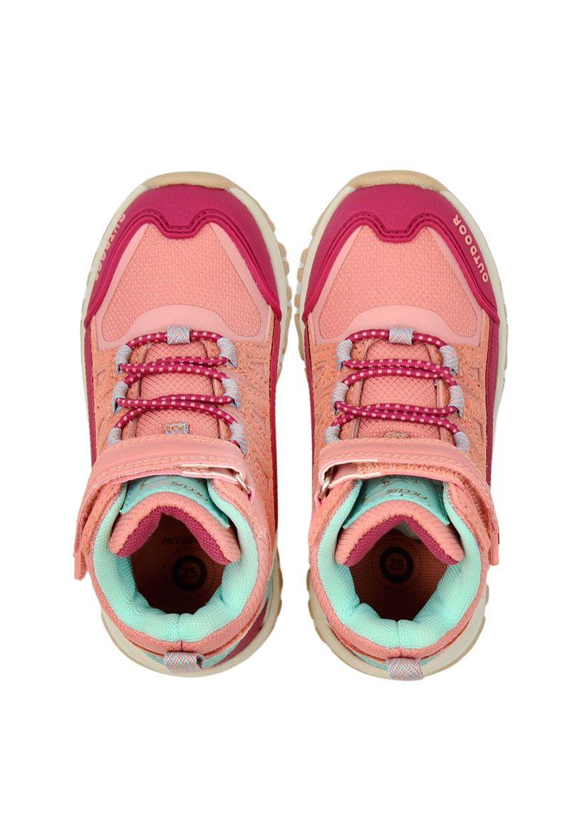 Zapatilla ficcustex block action caña velcro elástico kids niña 852-2