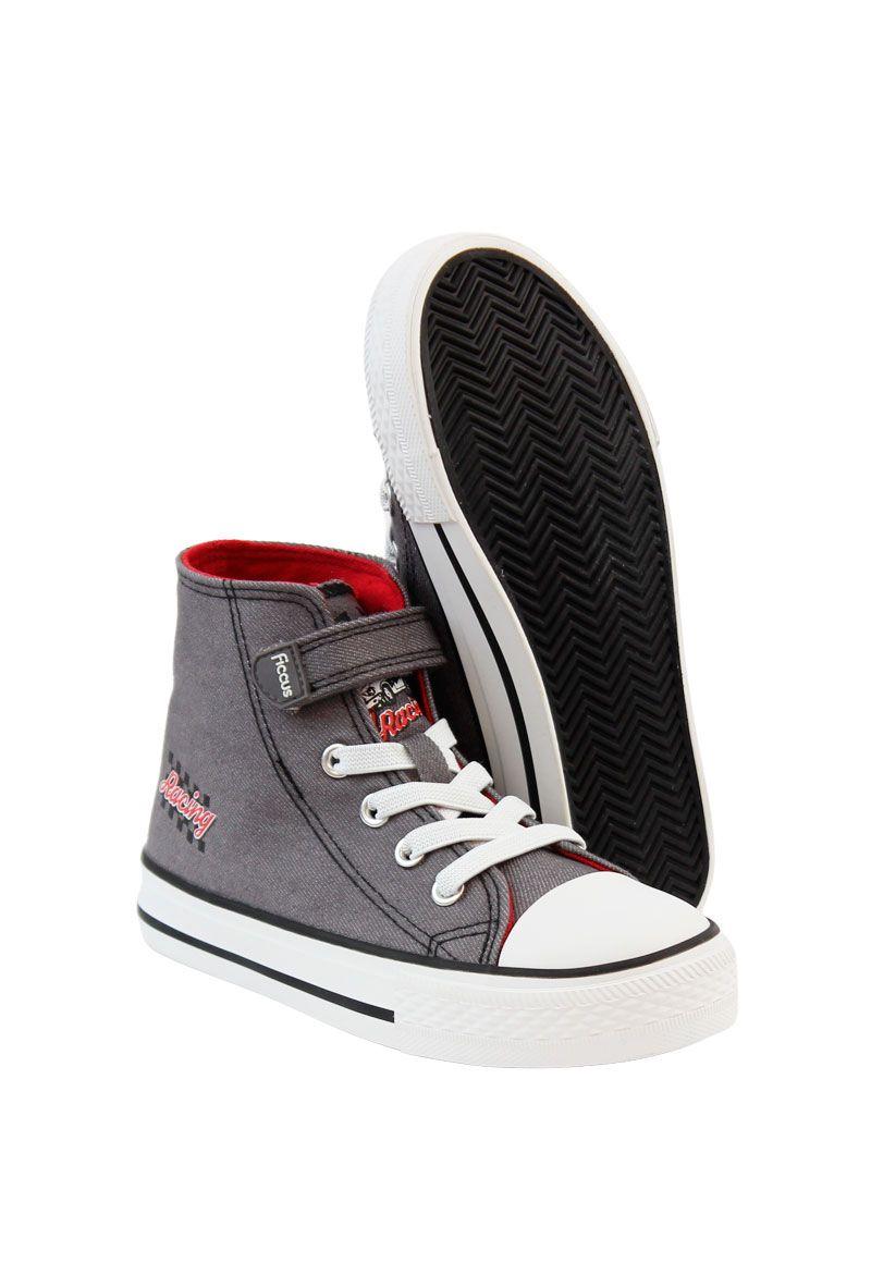 Zapatilla urbana caña velcro elástico junior niño 921-3