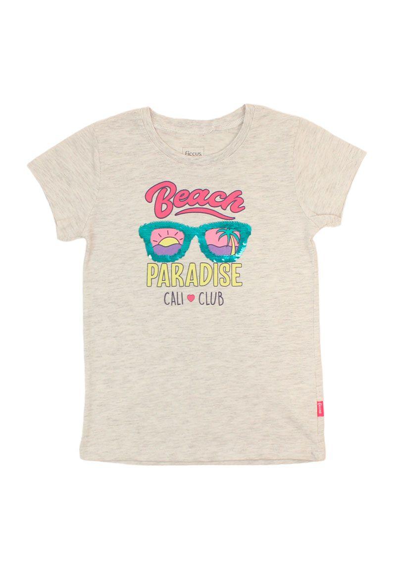 Polera kids niña lentejuelas day to day 745-0