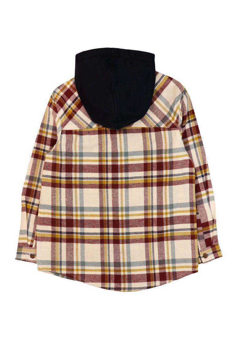 Camisa kids niño escocesa adventure 239-1