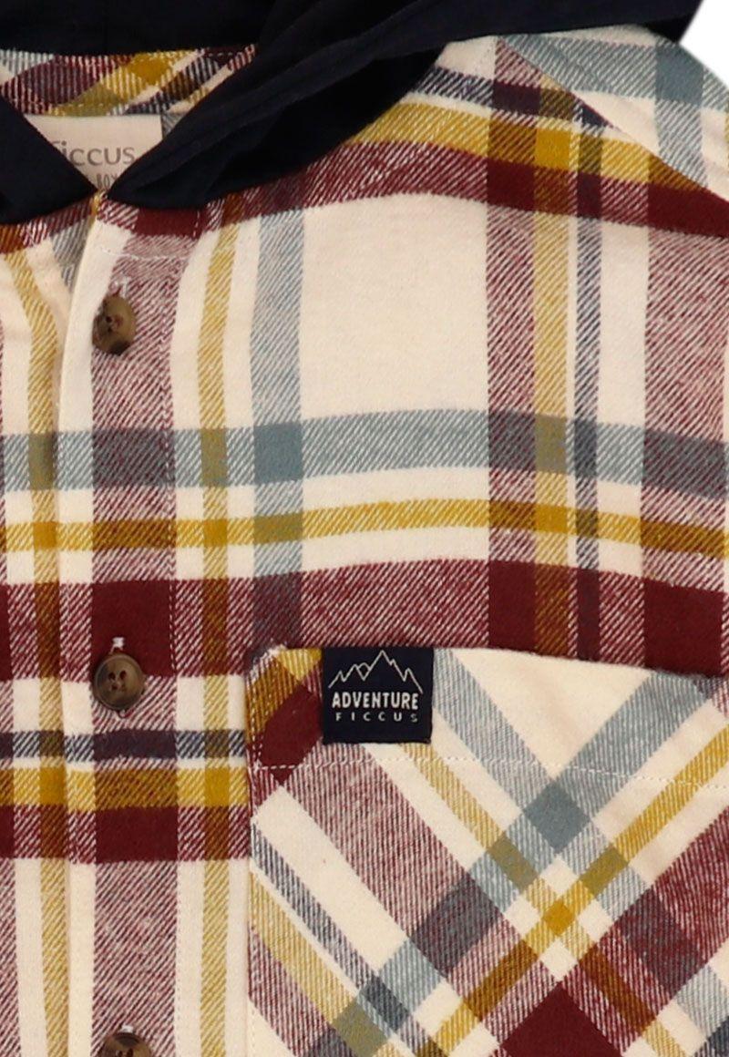 Camisa kids niño escocesa adventure 239-2