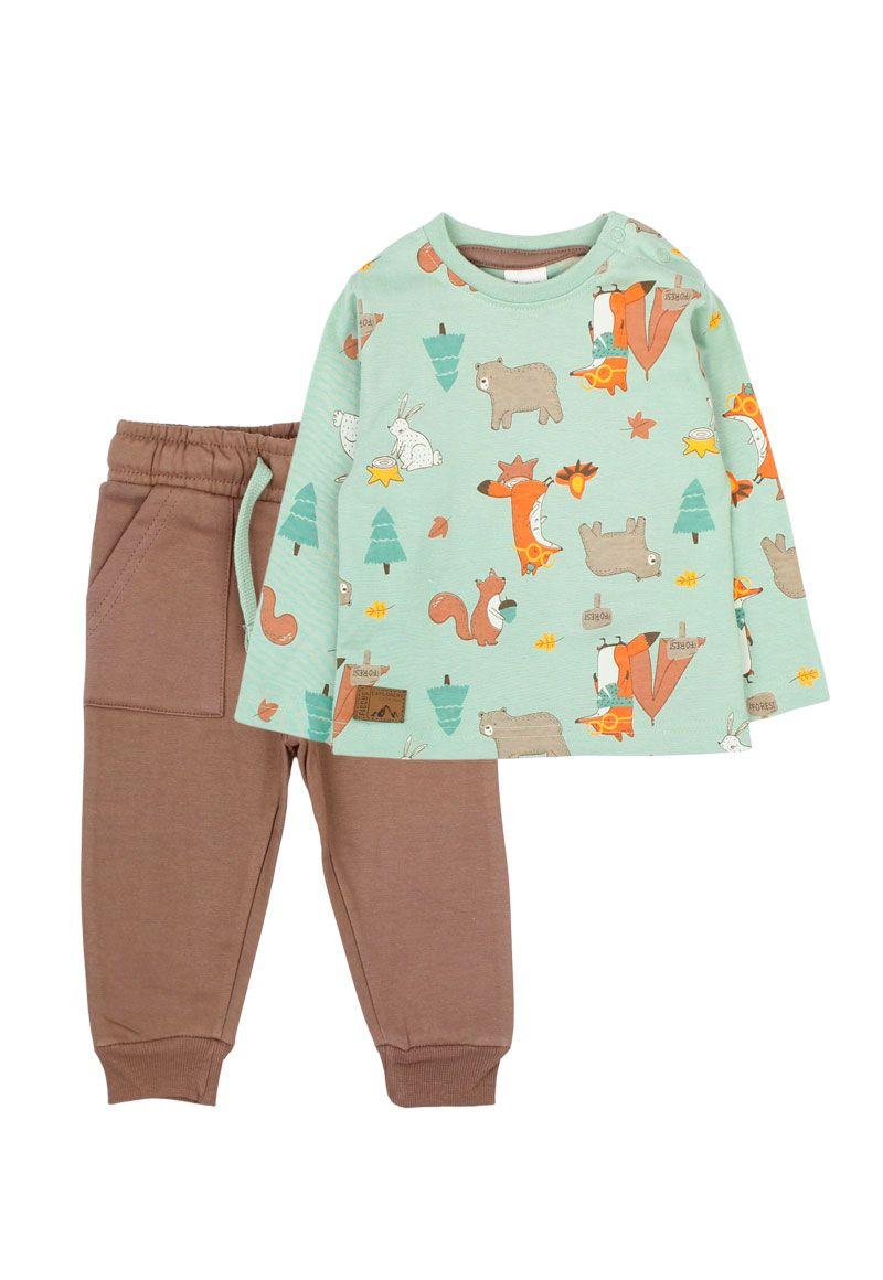 Conjunto bebé niño foresta 159b-0