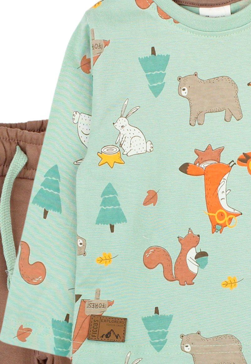 Conjunto bebé niño foresta 159b-2