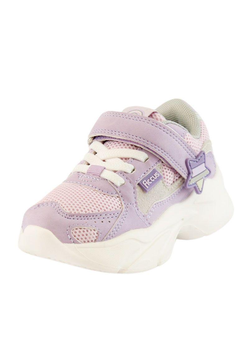 Zapatilla sport velcro elástico andante niña 858-1