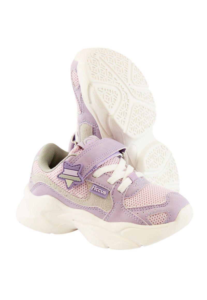 Zapatilla sport velcro elástico andante niña 858-3