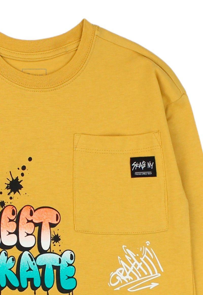 Polera kids niño bolsillo liberty 228-2