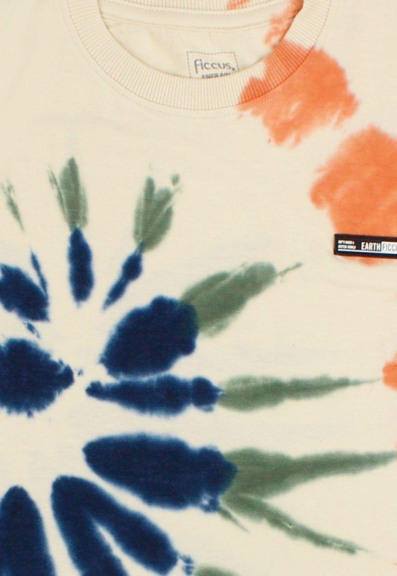 Polera jr niño tie dye earth 347-2