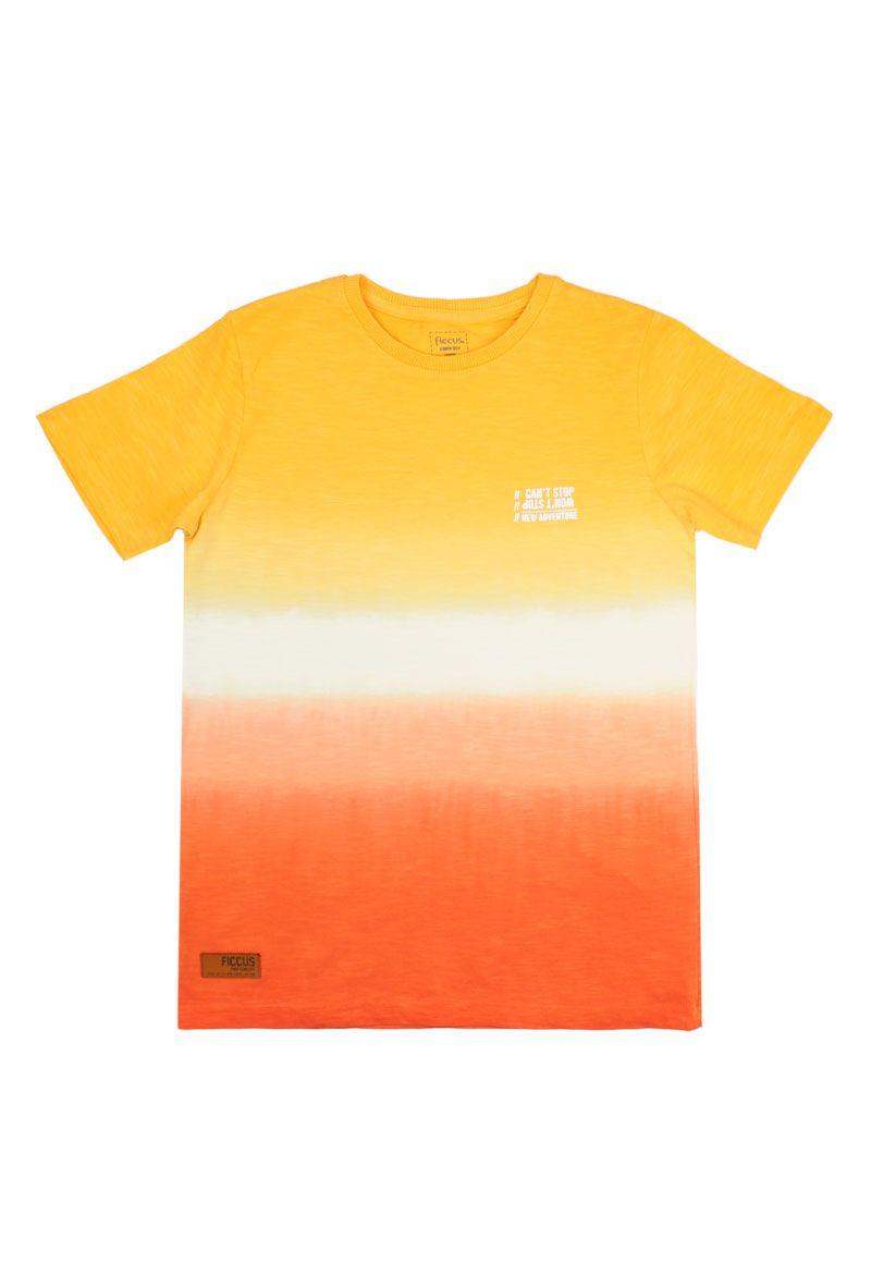 Polera junior niño degradé free 344-0