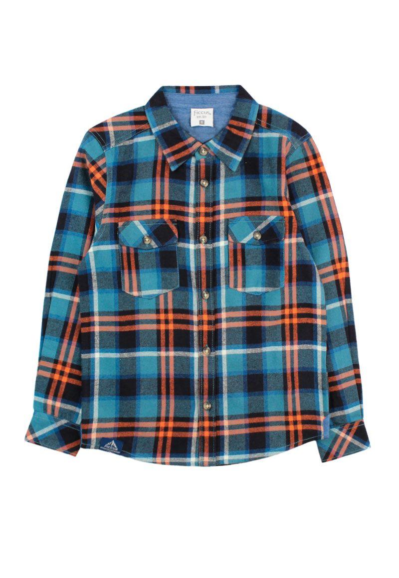 Camisa kids niño escocesa arctic 239b-0