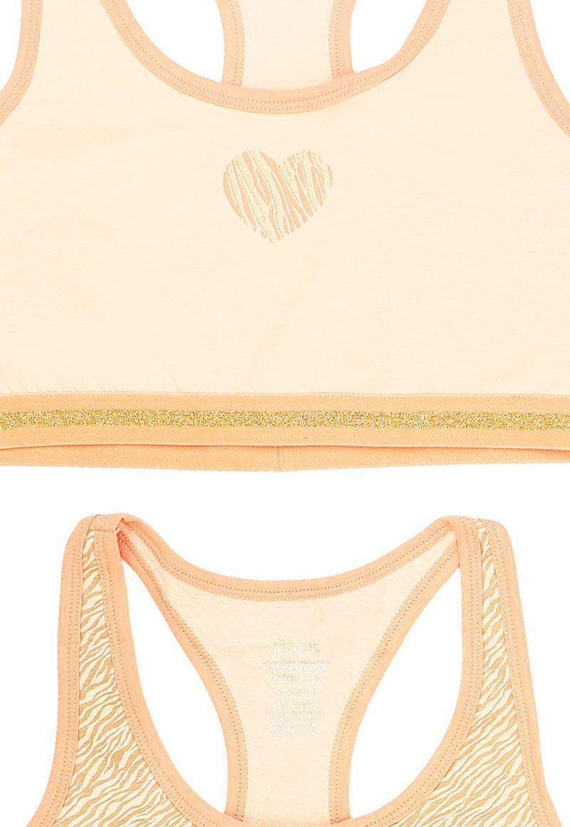 Pack doble sosten teens niña  663m-2
