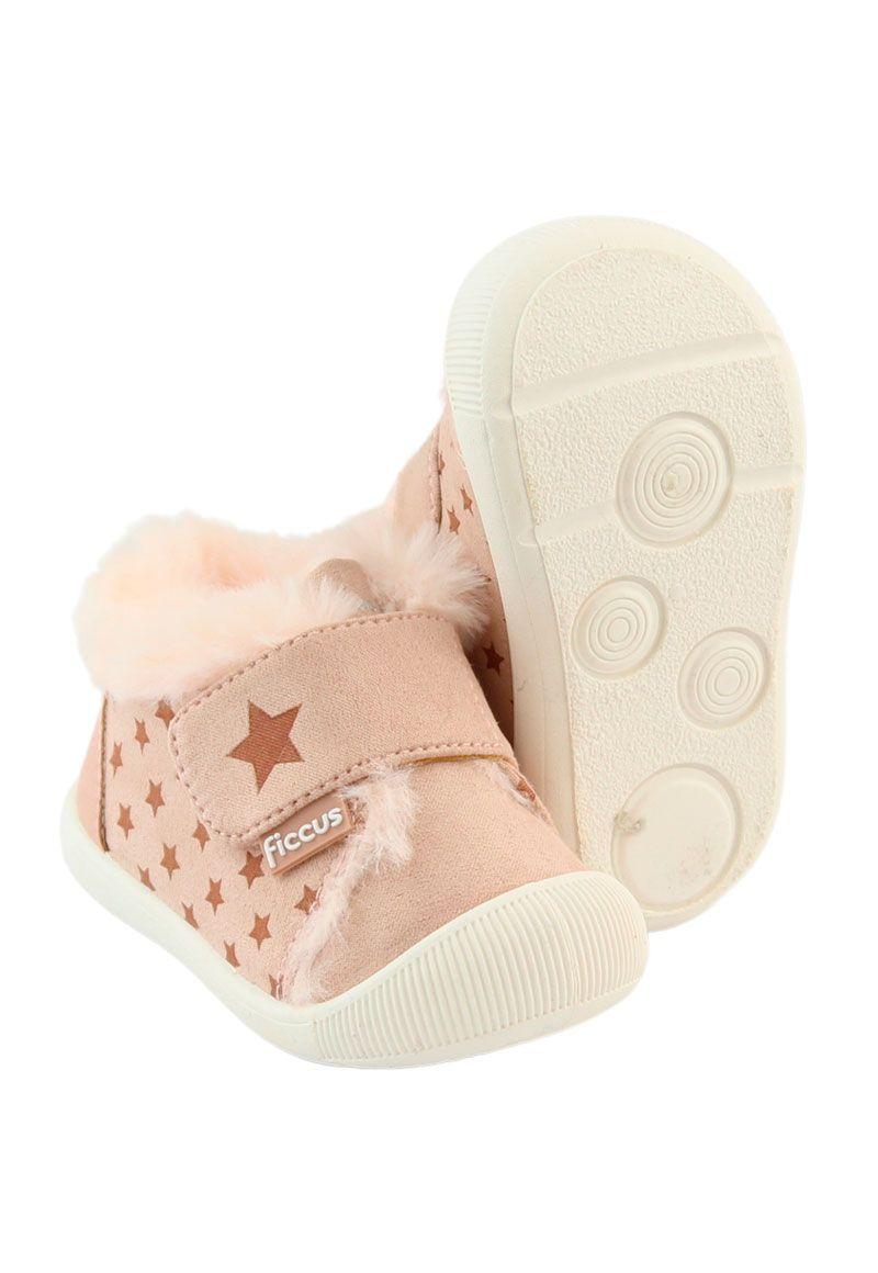 Zapatilla velcro gatear soft niña 822 W24d-3