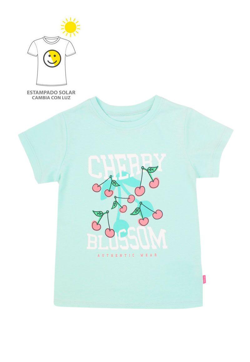 Polera kids niña estampado solar 795-0