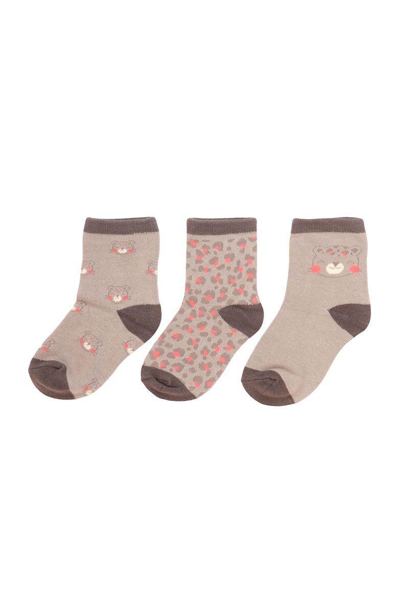 Pack 3 calcetines kids niña nubecitas 637m-1