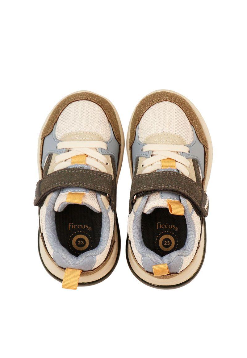 Zapatilla sport velcro elástico principiante niño 829-2