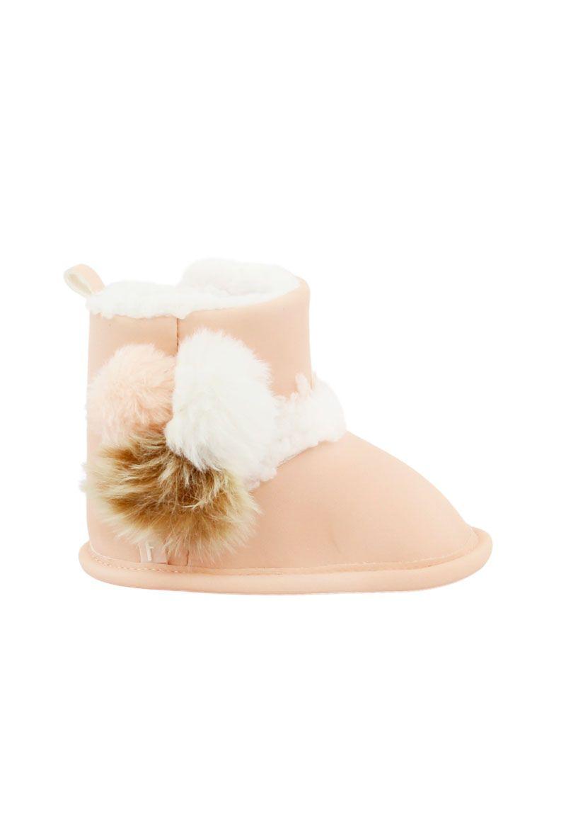 Bota velcro new born niña 806-0