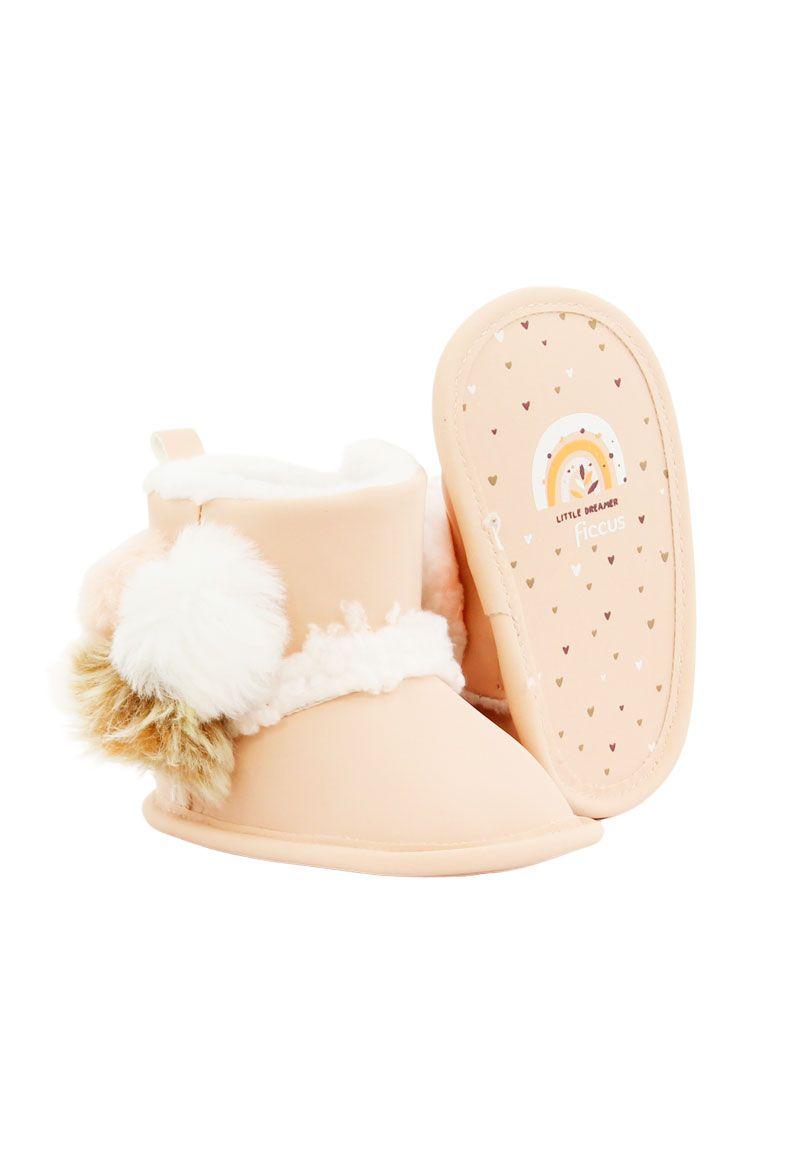 Bota velcro new born niña 806-3