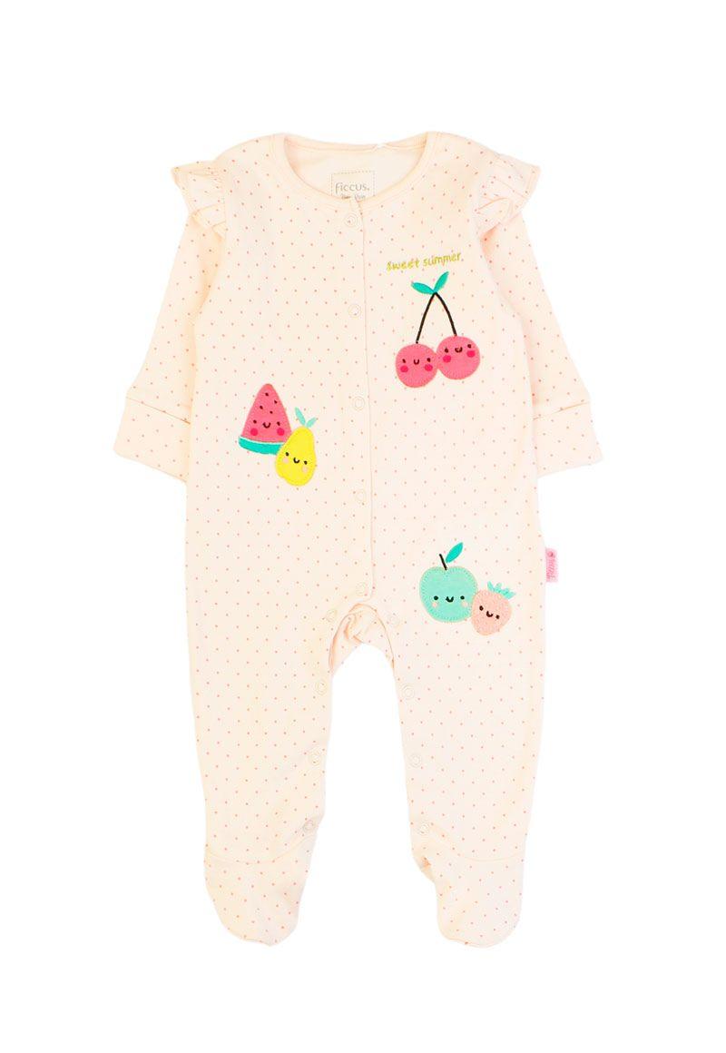 Osito newborn niña algodón colorful 129B-0