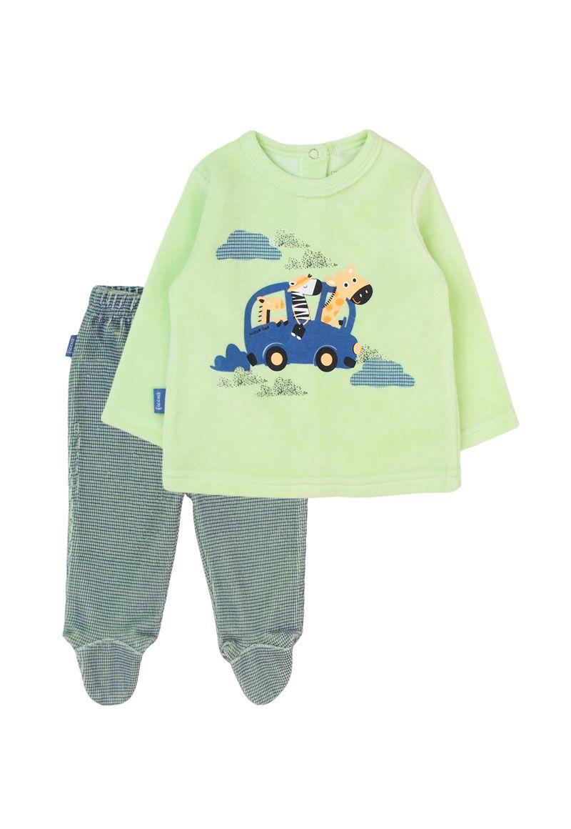 Conjunto newborn niño plush holiday 105n-0