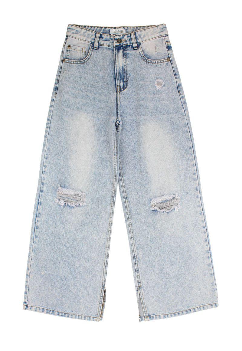 Jeans jr niña palazzo earth 403-0
