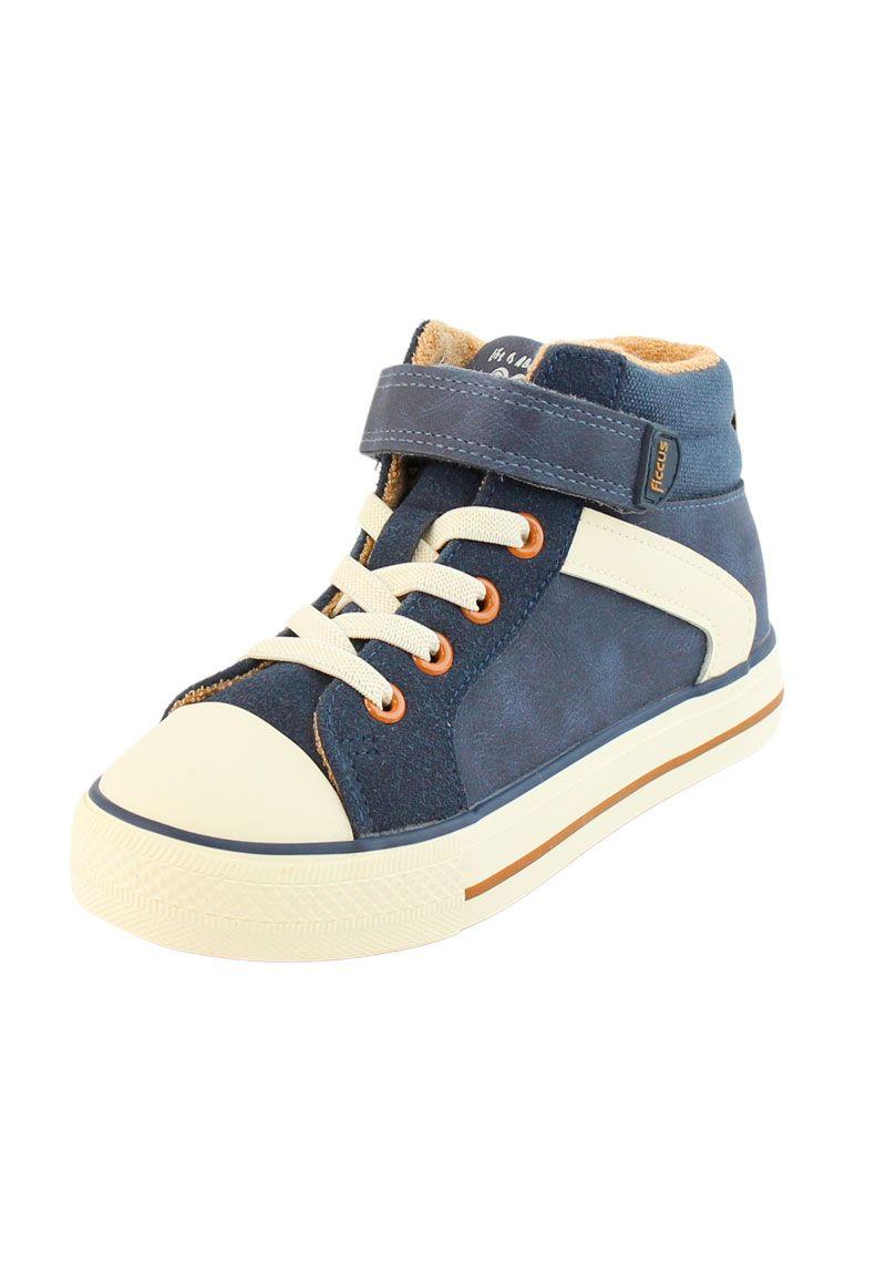 Zapatilla urbana caña velcro elástico w24 niño 923-1