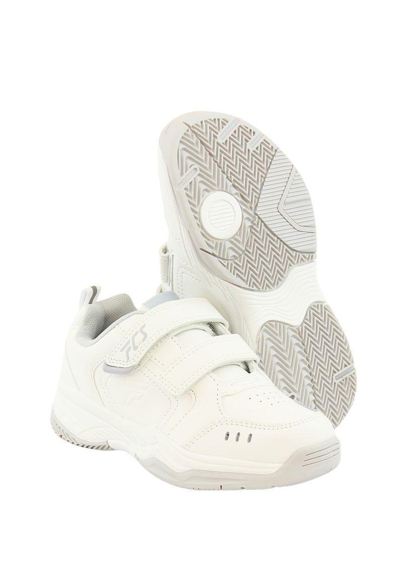 Zapatilla escolar basica blanca 926-2