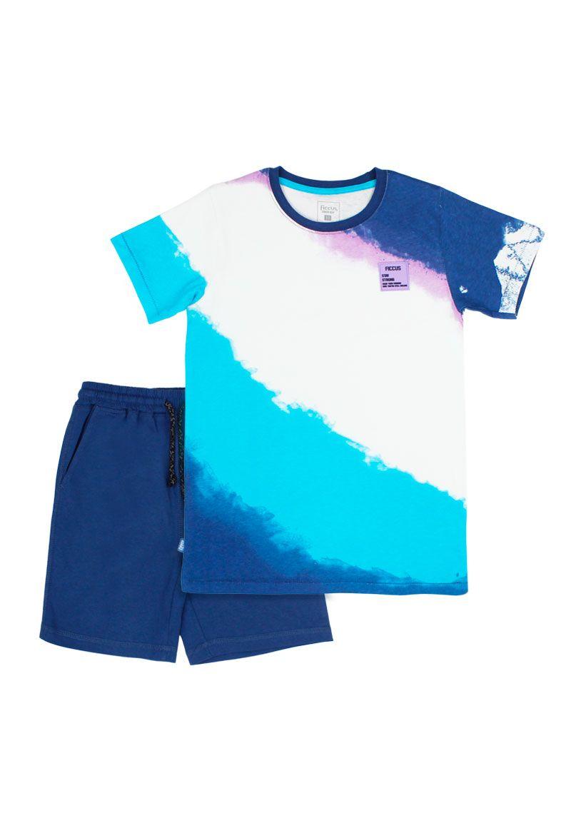 Pijama jr niño tie dye summer 381-4