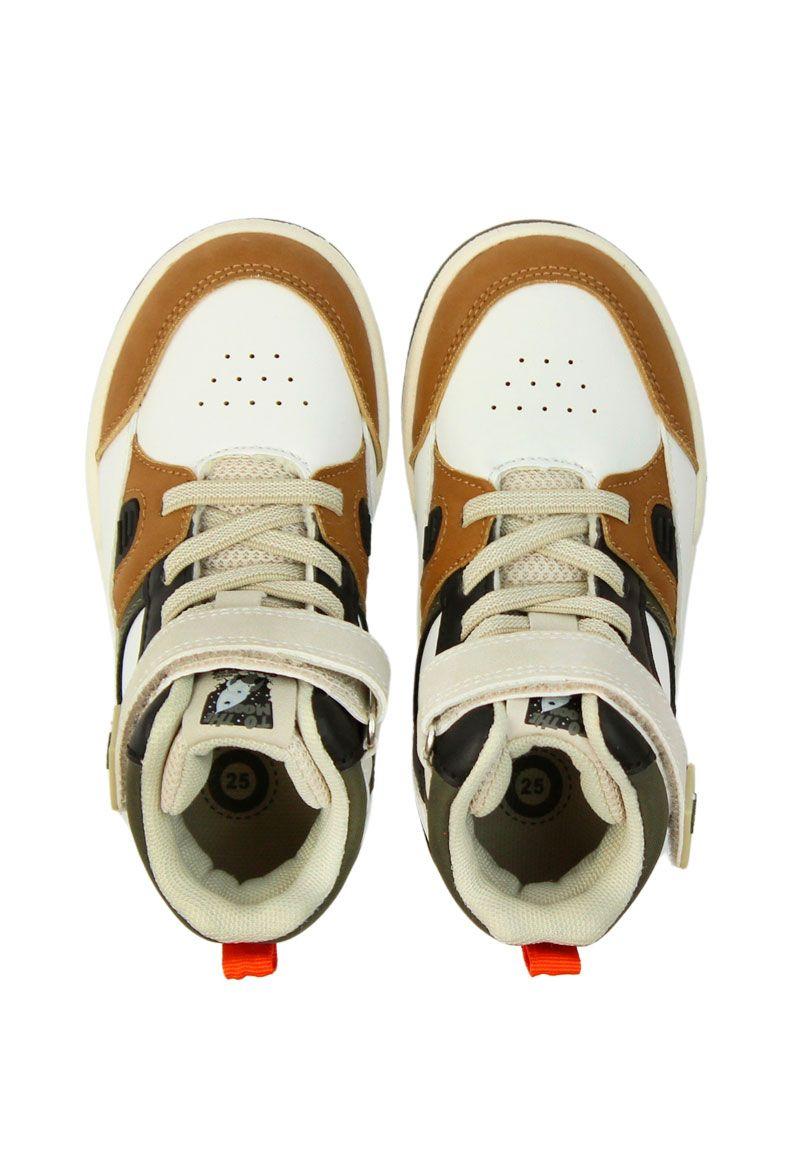Zapatilla urbana caña velcro elástico andante niño 874-2