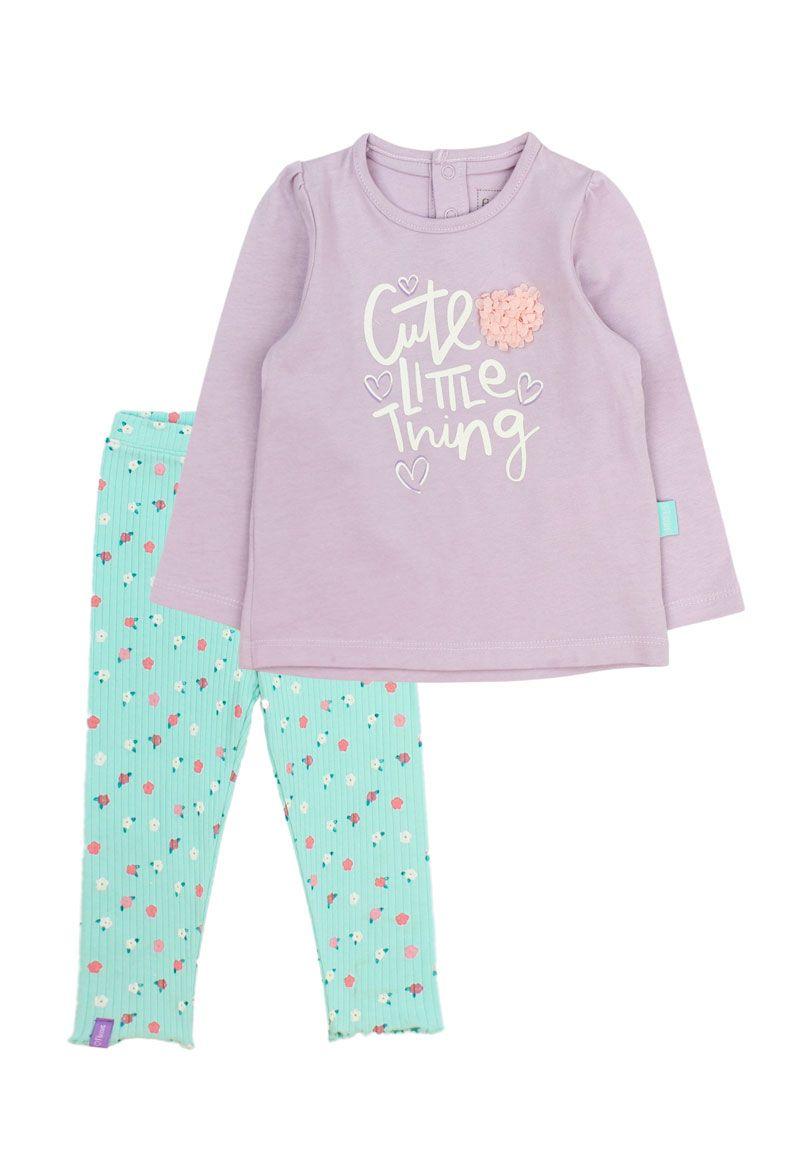 Pijama bebé niña flowers 225B-0