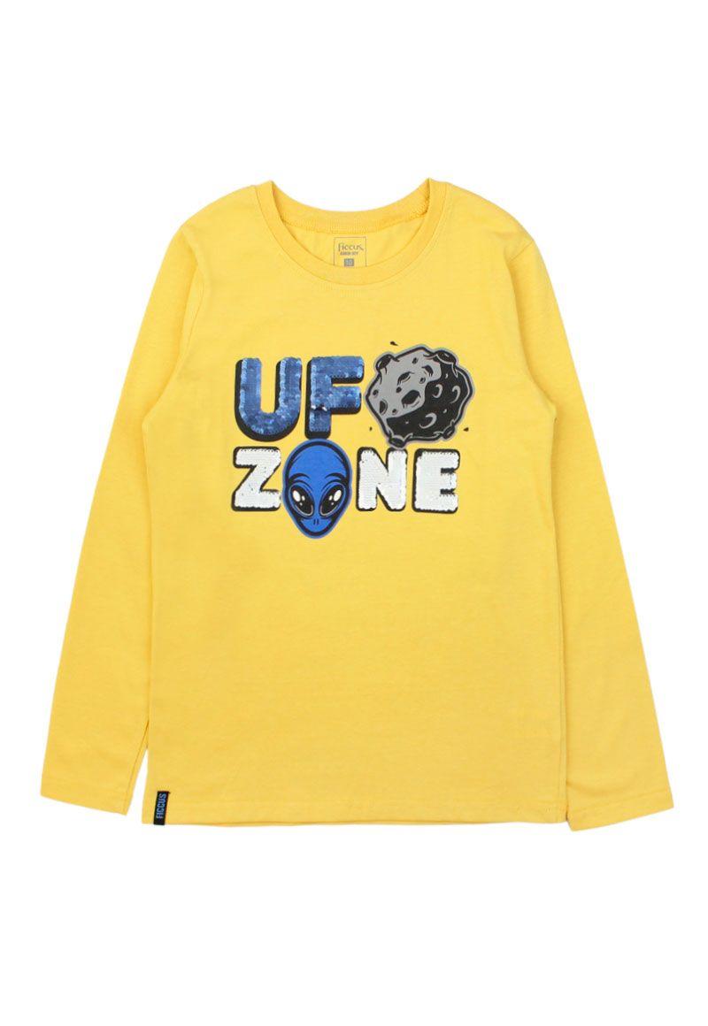 Polera junior niño lentejuelas day to day 751 W24b-1