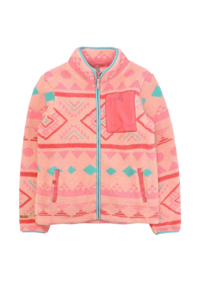 Polerón niña piel estampado ficcustex 548-0