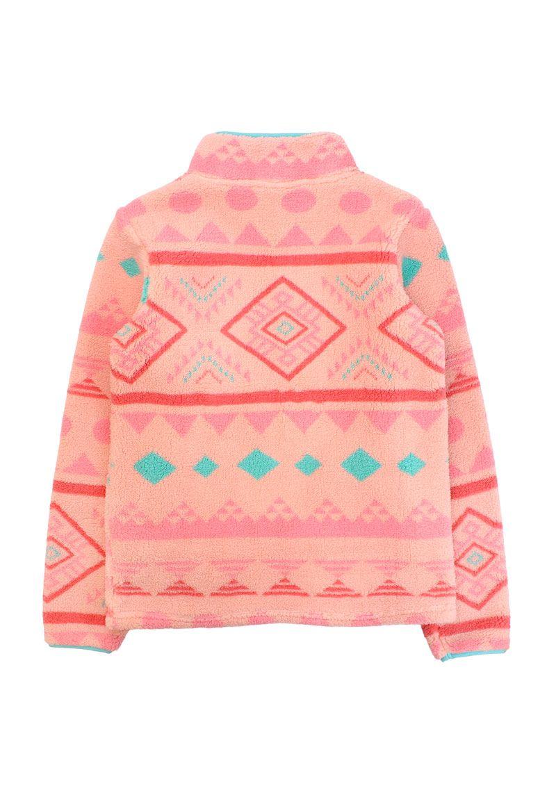 Polerón niña piel estampado ficcustex 548-1