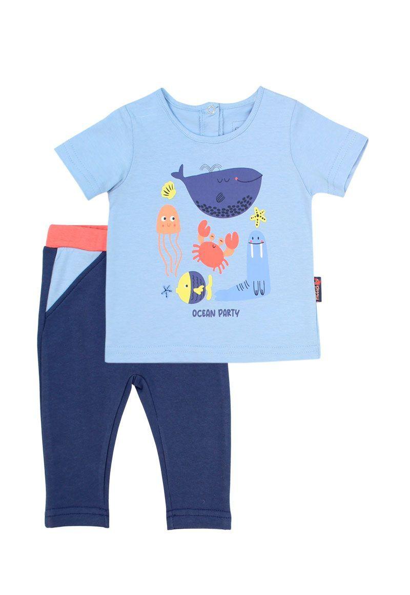 Conjunto newborn niño algodón sunrise 103a-0