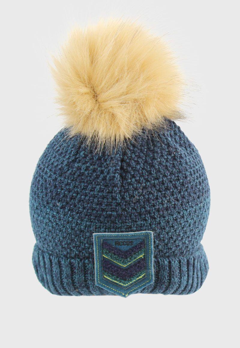 Gorro Kids Niño Tech Verde Esmeralda 6/8-0