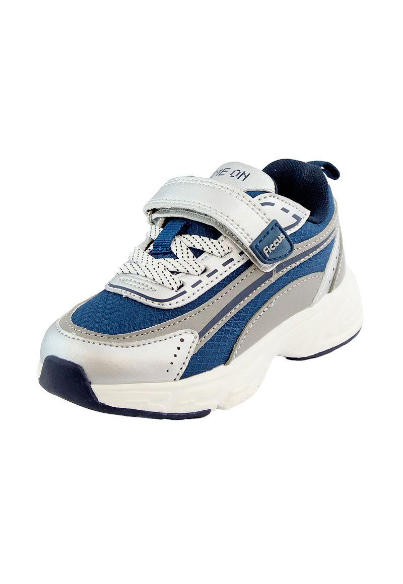 Zapatilla sport velcro elástico kids niño 874-0