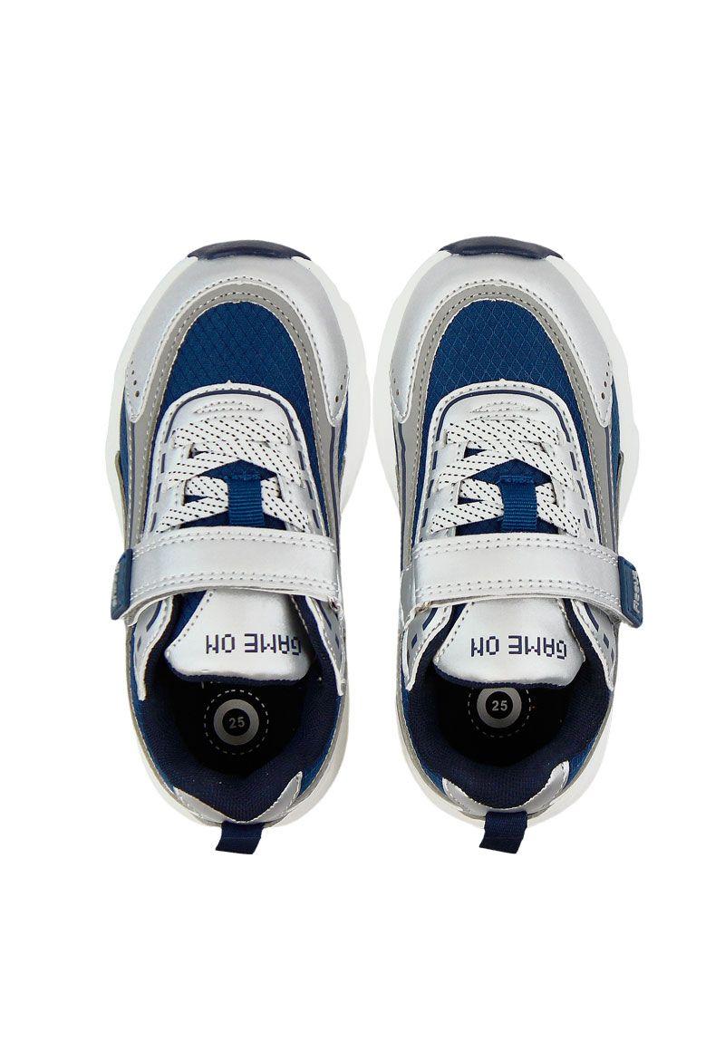 Zapatilla sport velcro elástico kids niño 874-1