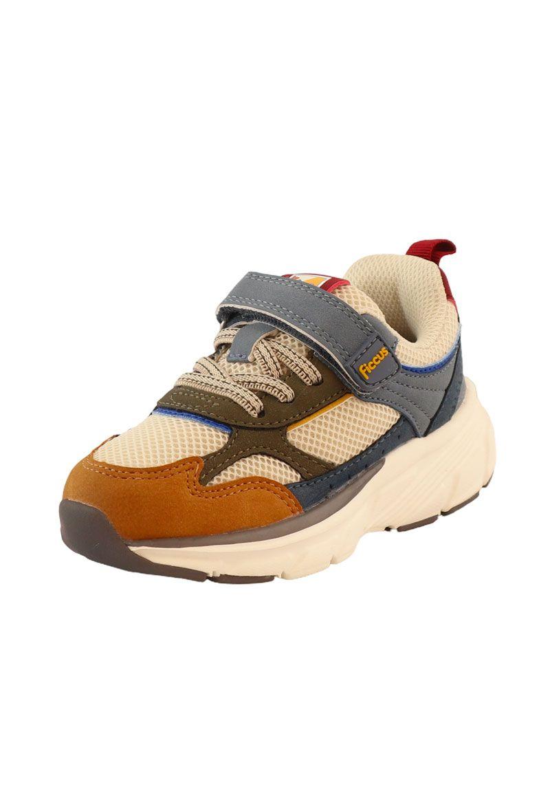 Zapatilla sport velcro elástico kids niño 863-1